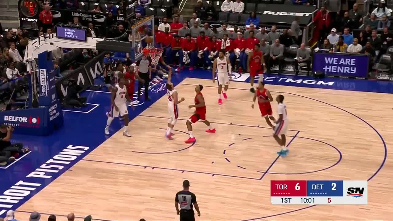 Trayce Jackson-Davis scores and draws the foul