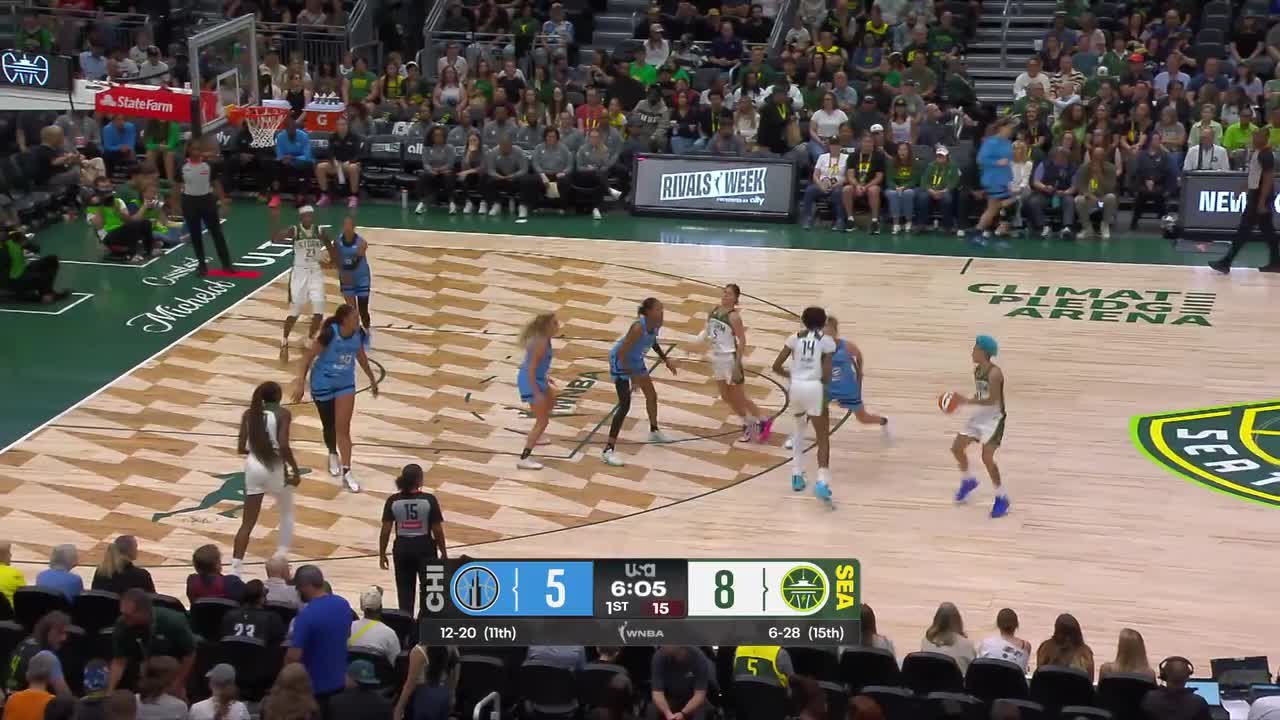 Jordan Horston Top Points vs. Chicago Sky