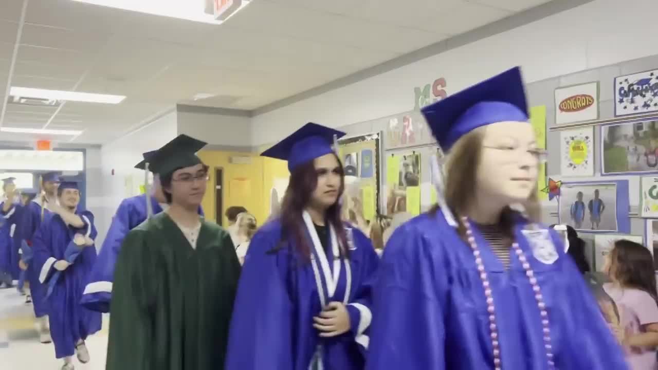 Flagler Schools hosts 'Seniors Walk the Halls' at elementary schools