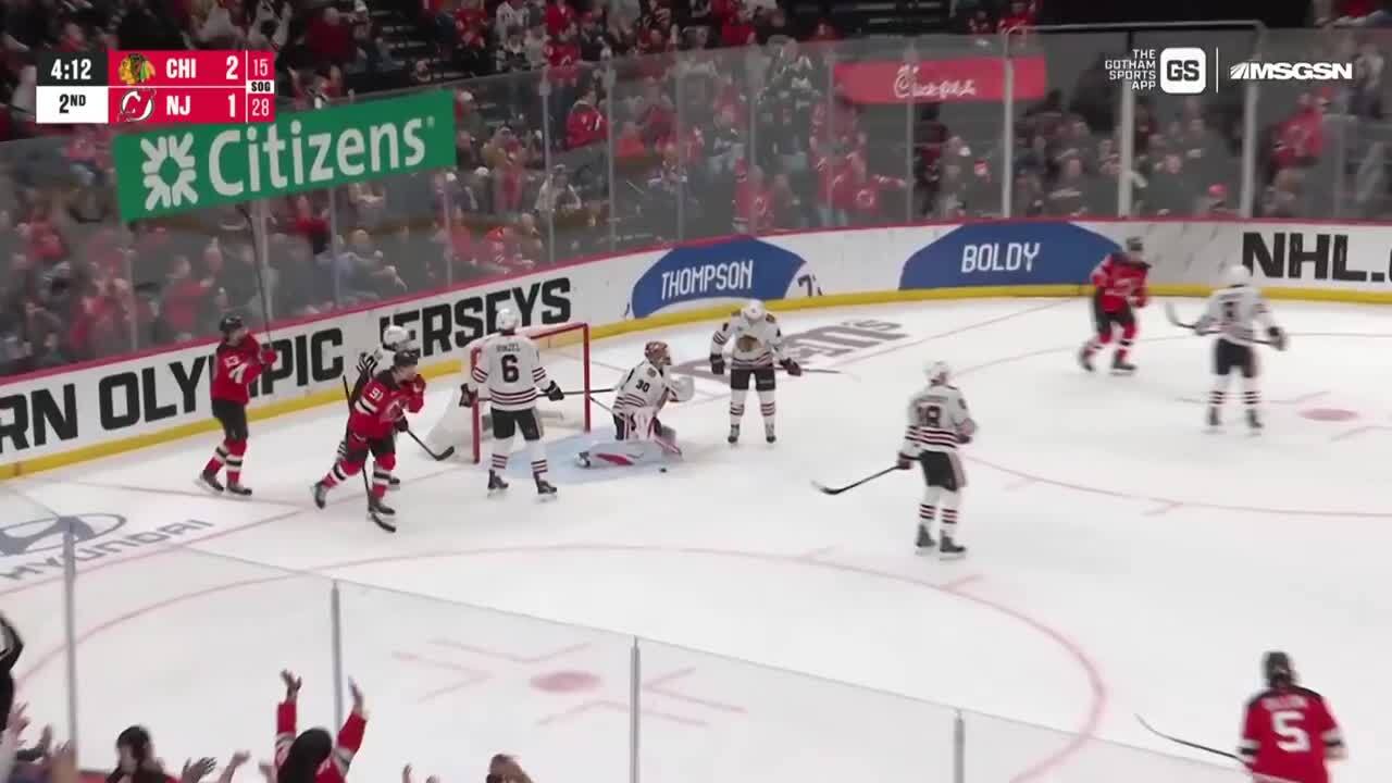 New Jersey Devils vs. Chicago Blackhawks - Game Highlights