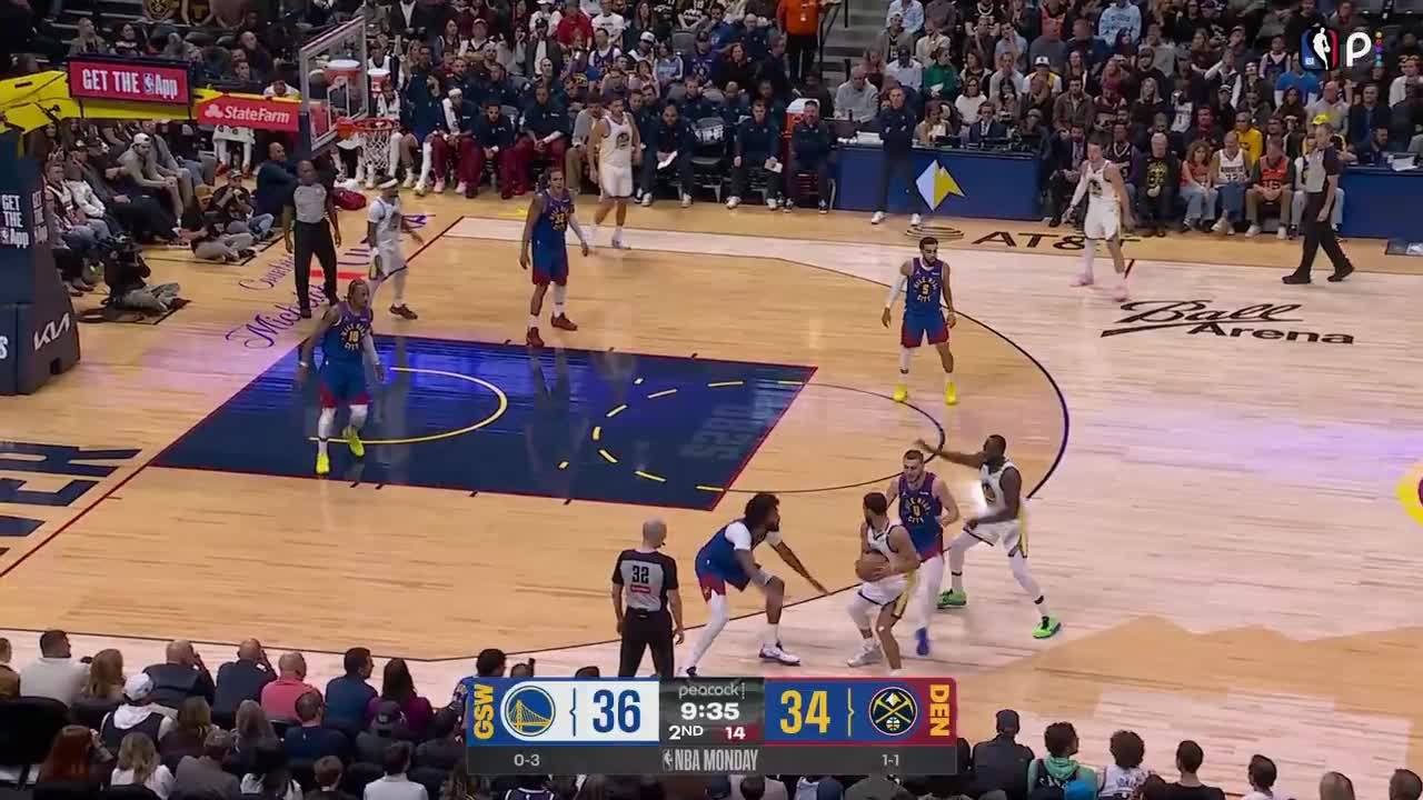 Draymond Green with the nice feed