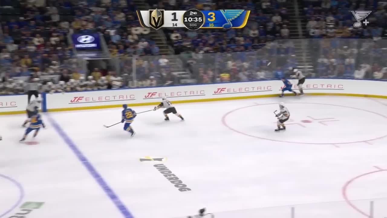 Otto Stenberg with a Hit vs. Vegas Golden Knights