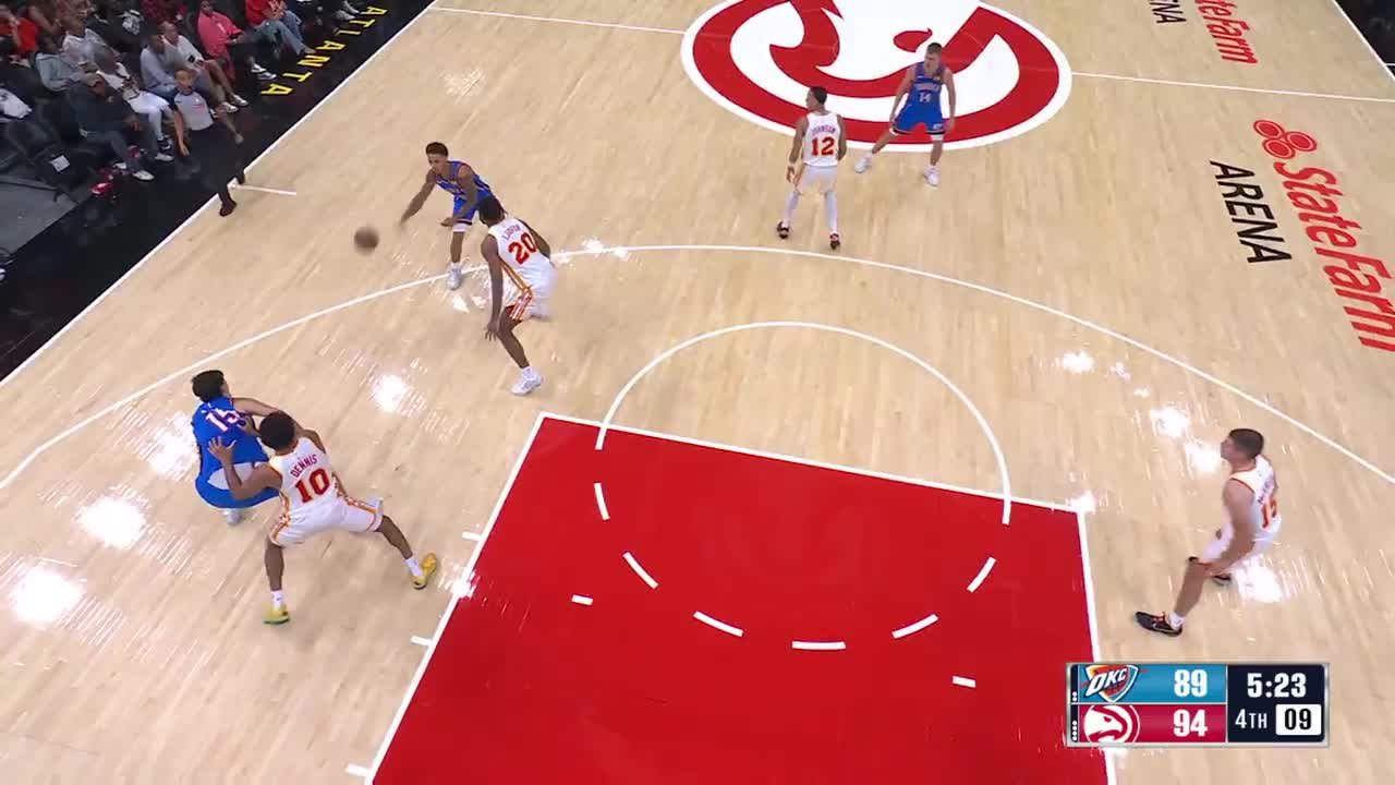 Atlanta Hawks vs. Oklahoma City Thunder - Game Highlights