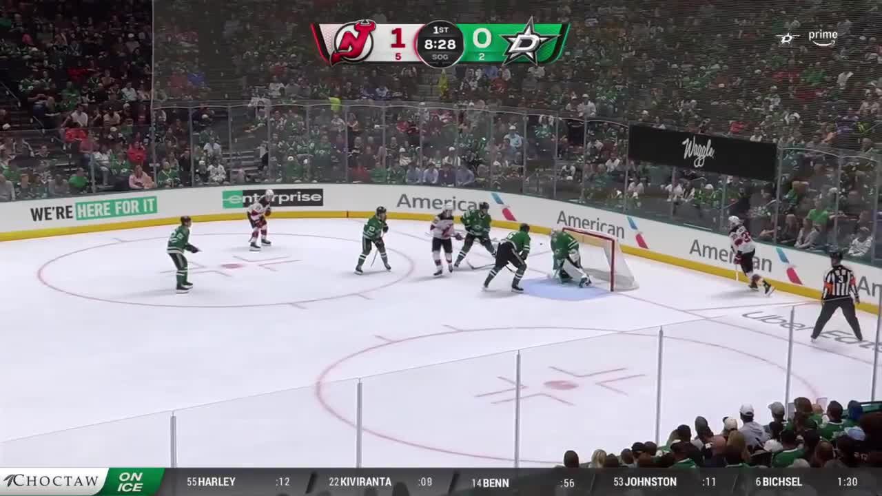 Casey DeSmith with a Goalie Save vs. New Jersey Devils