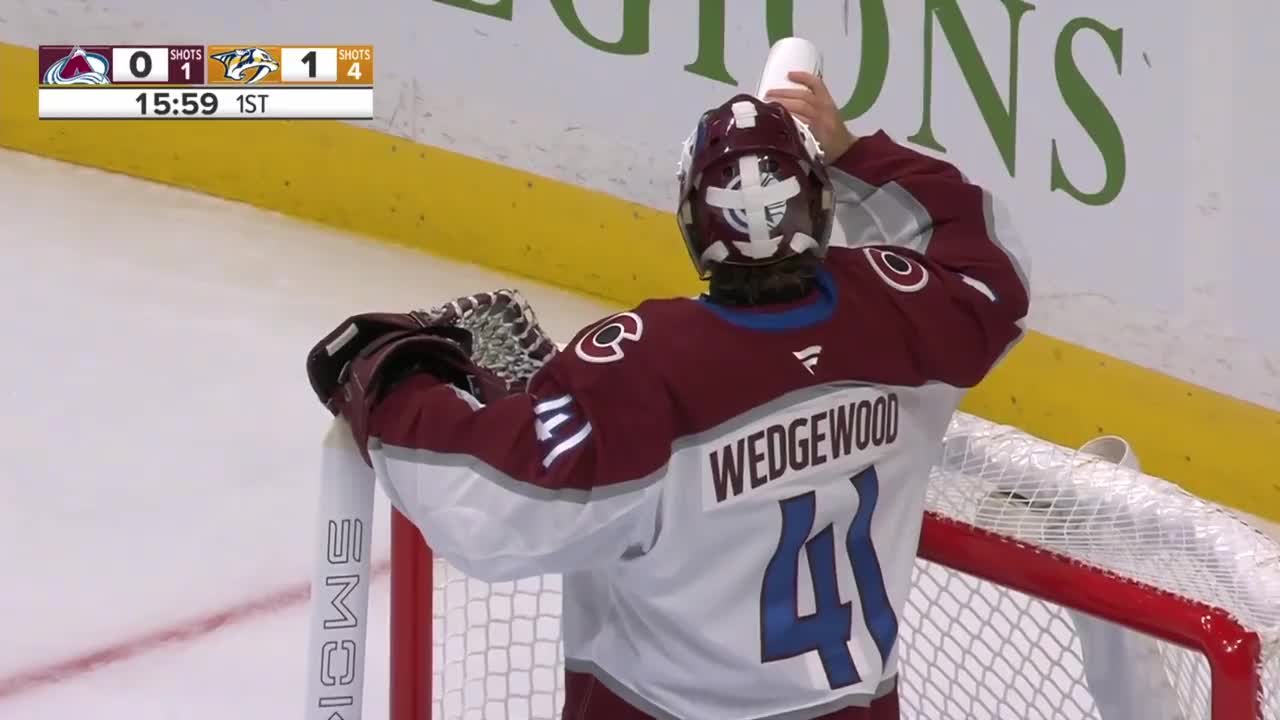Filip Forsberg with a Powerplay Goal vs. Colorado Avalanche