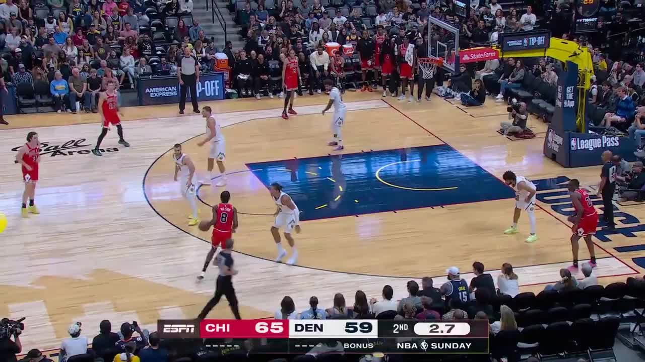Caleb Wilson dials from long distance