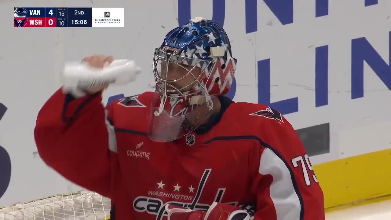 Teddy Blueger with a Goal vs. Washington Capitals
