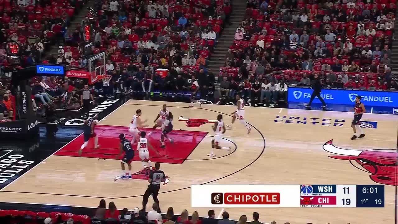 Bilal Coulibaly rocks the rim