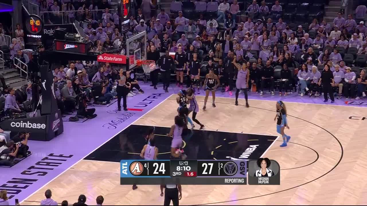 Kiah Stokes Top Points vs. Atlanta Dream