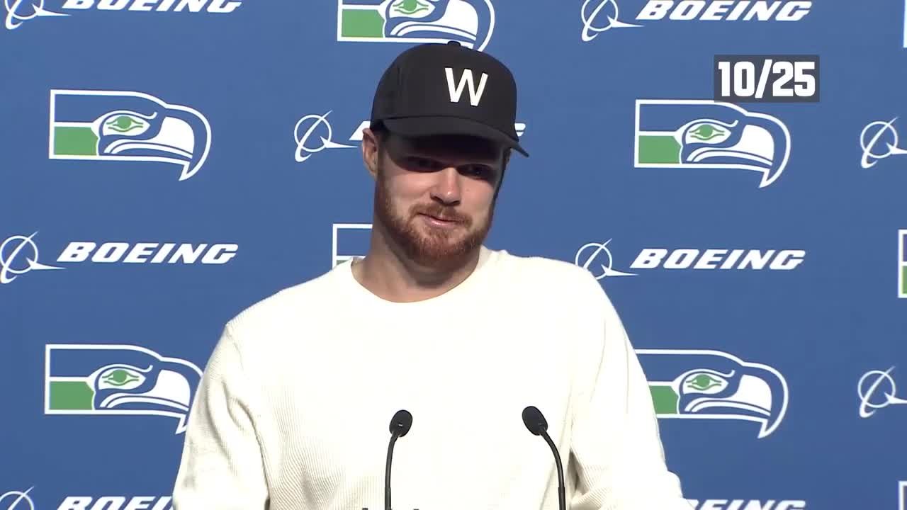 Sam Darnold talks about the importance of urgency on offense