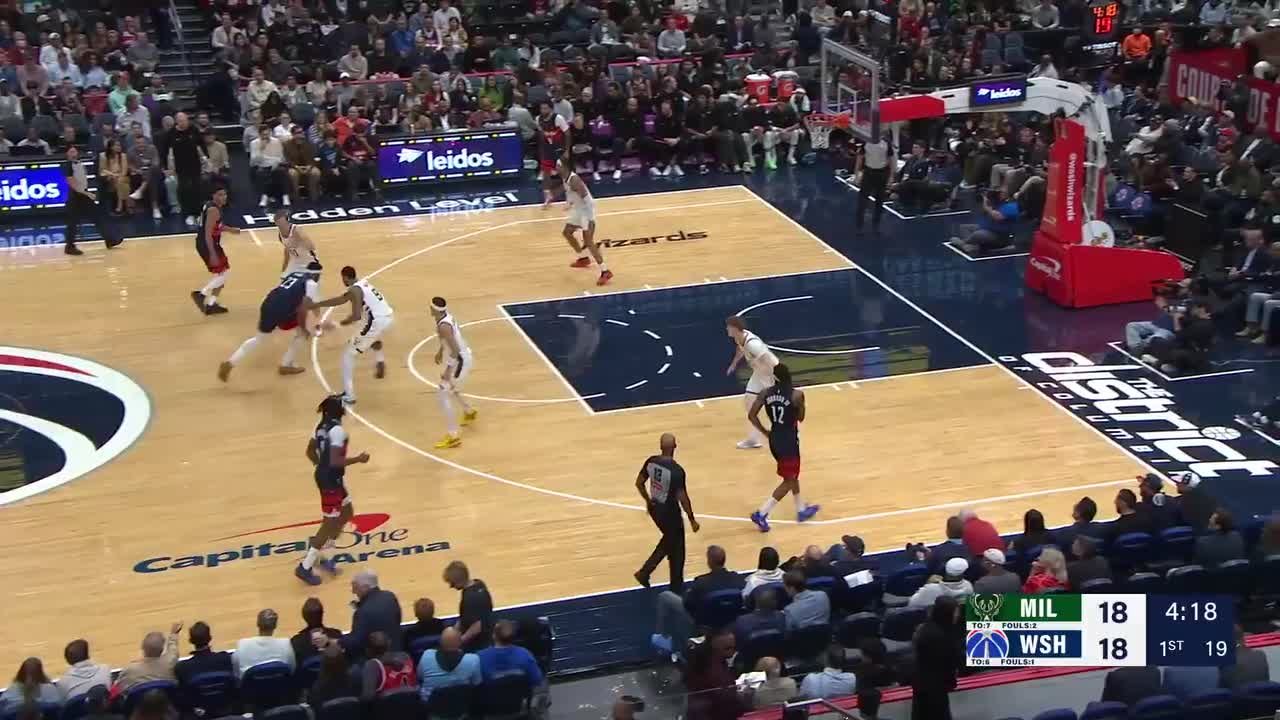 Anthony Davis with 34 points vs. Milwaukee Bucks