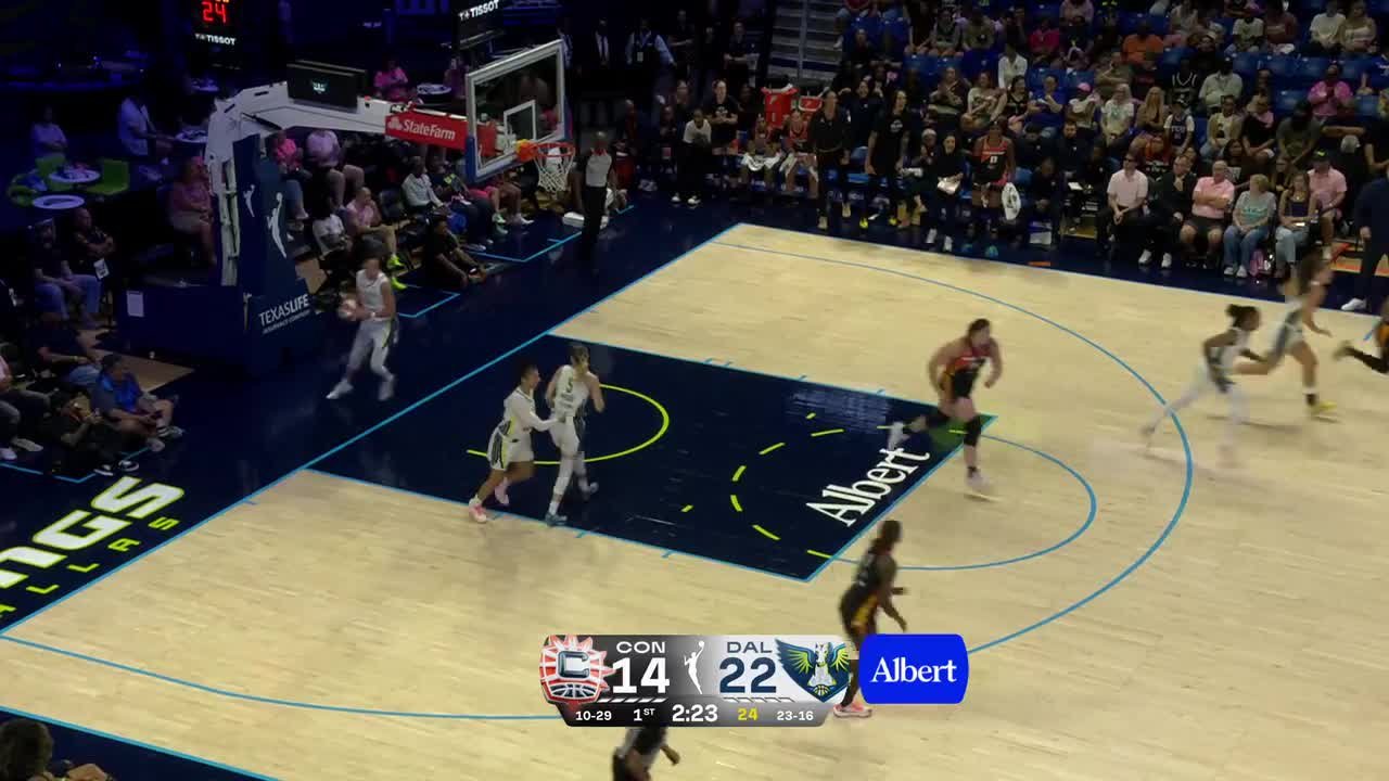 Raegan Beers Top Points vs. Dallas Wings