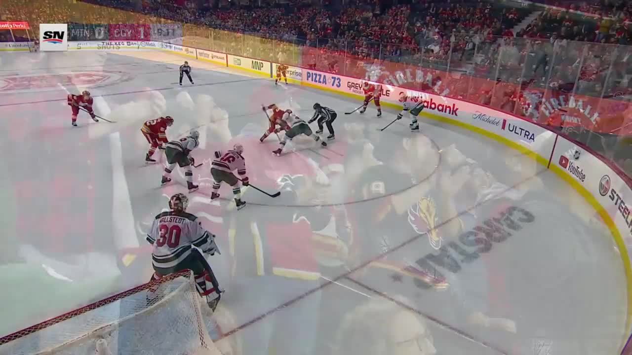 Aydar Suniev with a Powerplay Goal vs. Minnesota Wild