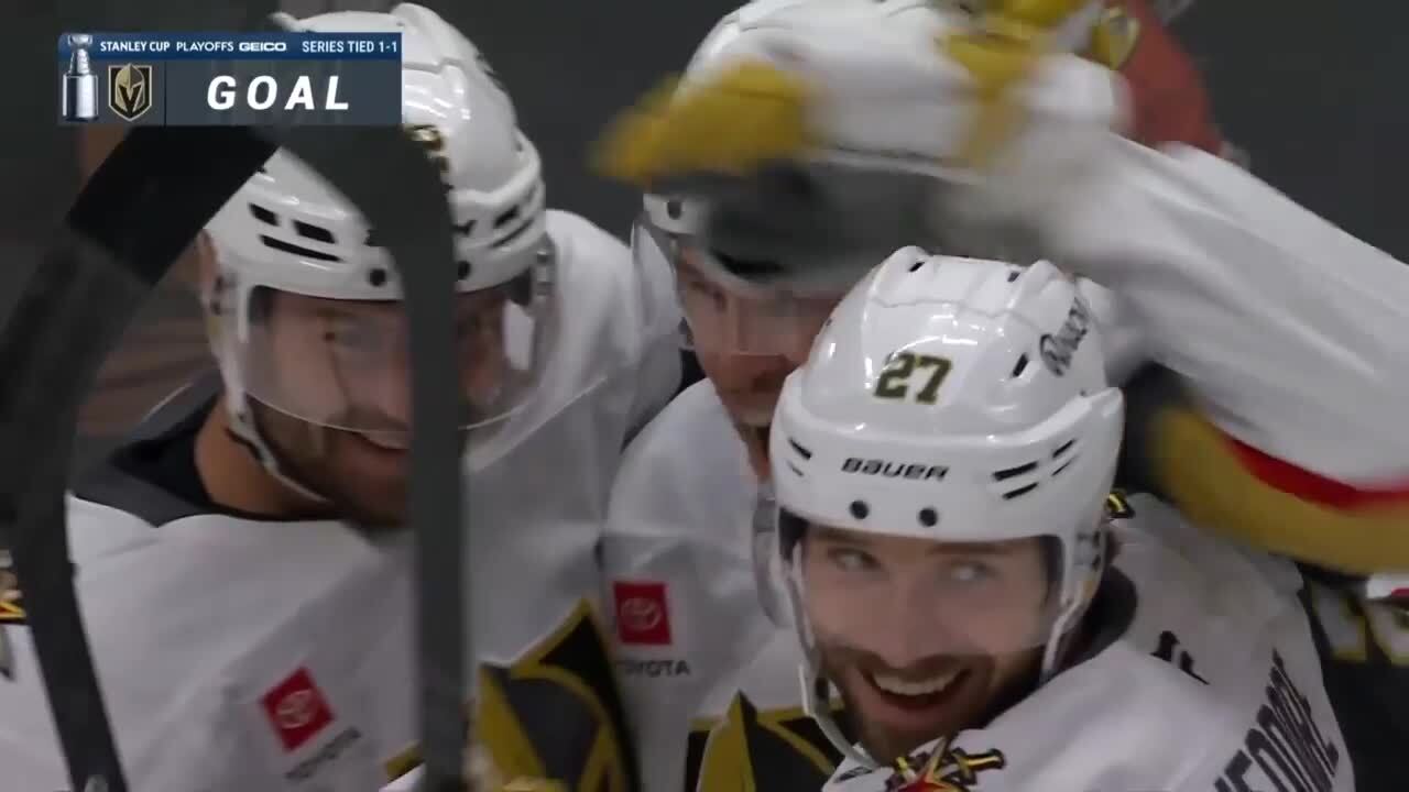 Brayden McNabb with a Shorthanded Goal vs. Anaheim Ducks