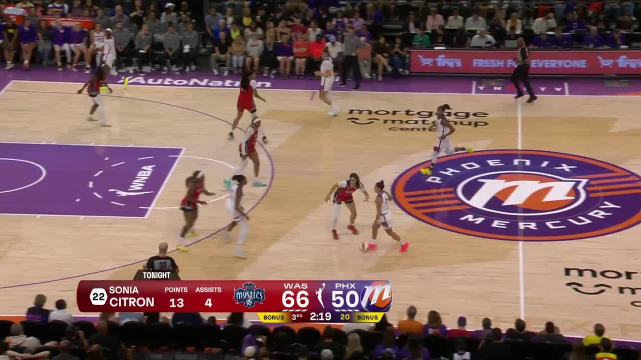 Kelsey Plum Top Points vs. Washington Mystics