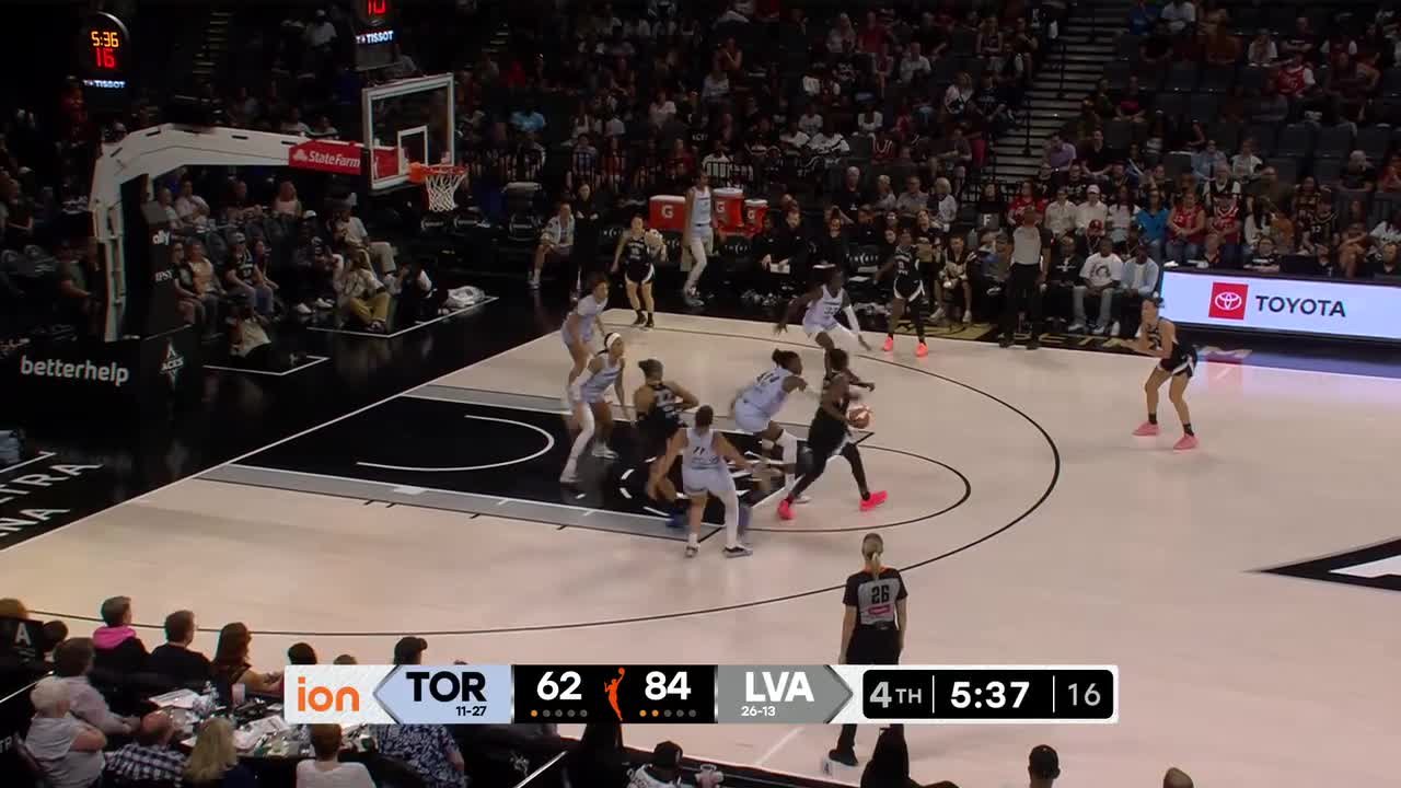 Stephanie Talbot Top Deep 3S vs. Toronto Tempo