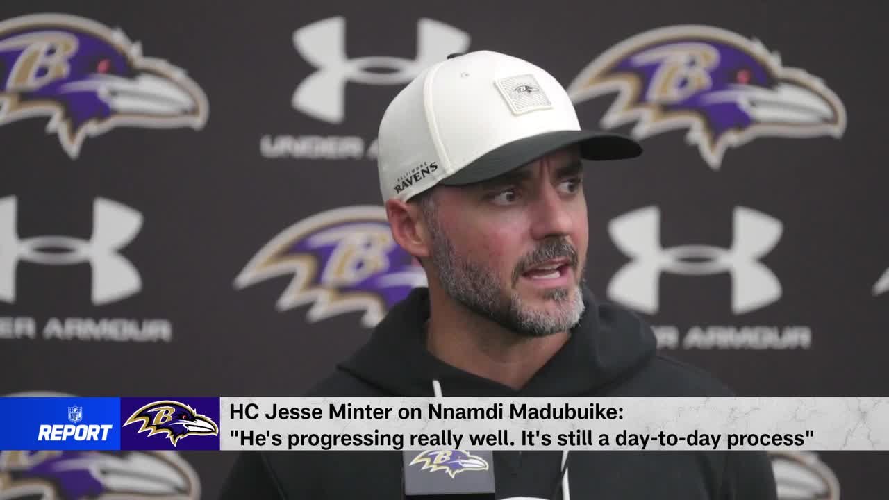 Ravens' Madubuike 'progressing really well' from neck injury 'The NFL Report'