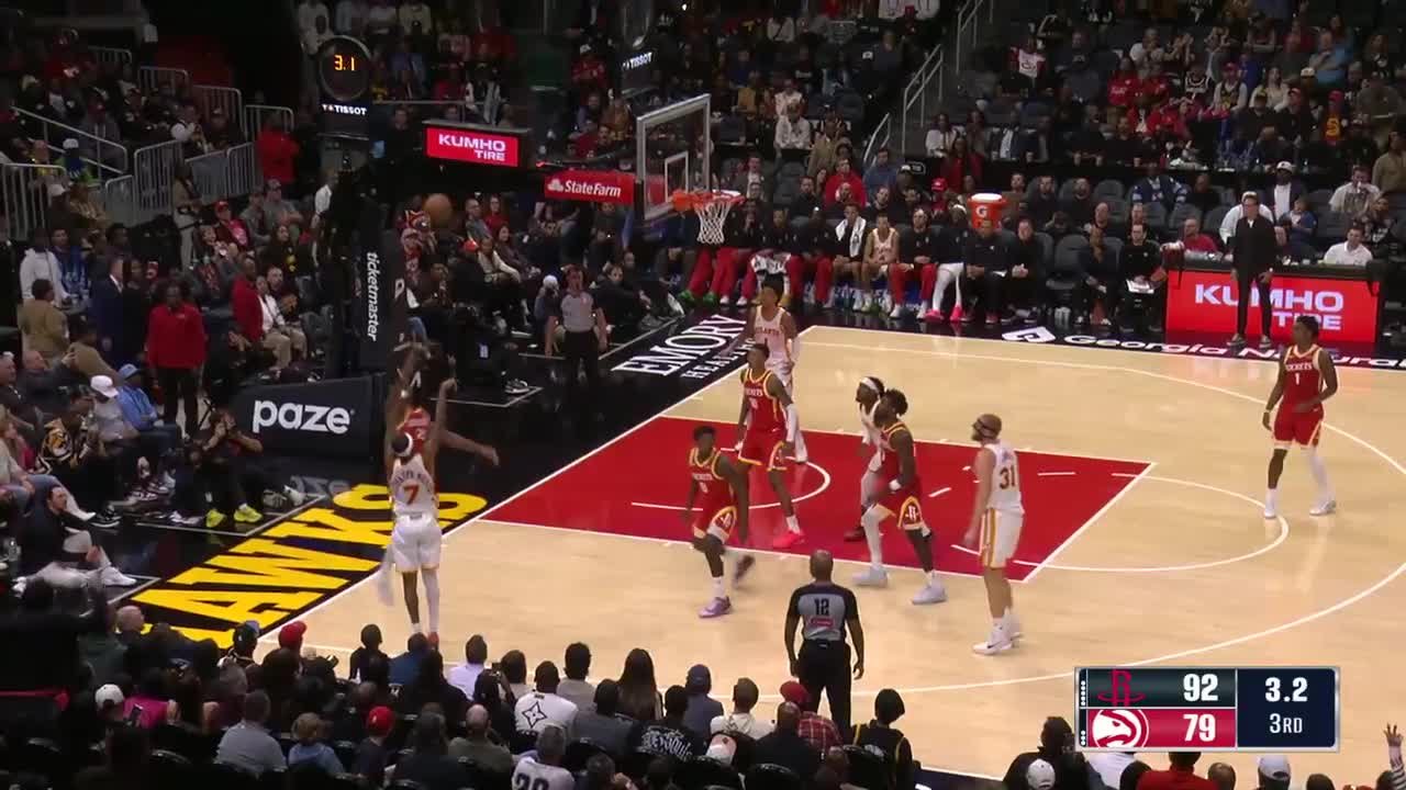 Atlanta Hawks vs. Houston Rockets - Game Highlights