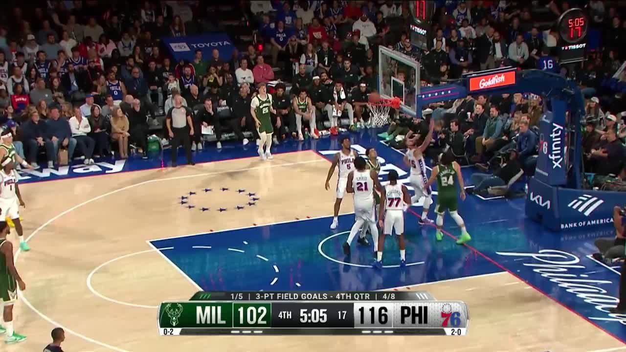 Jaime Jaquez Jr. finishes through contact