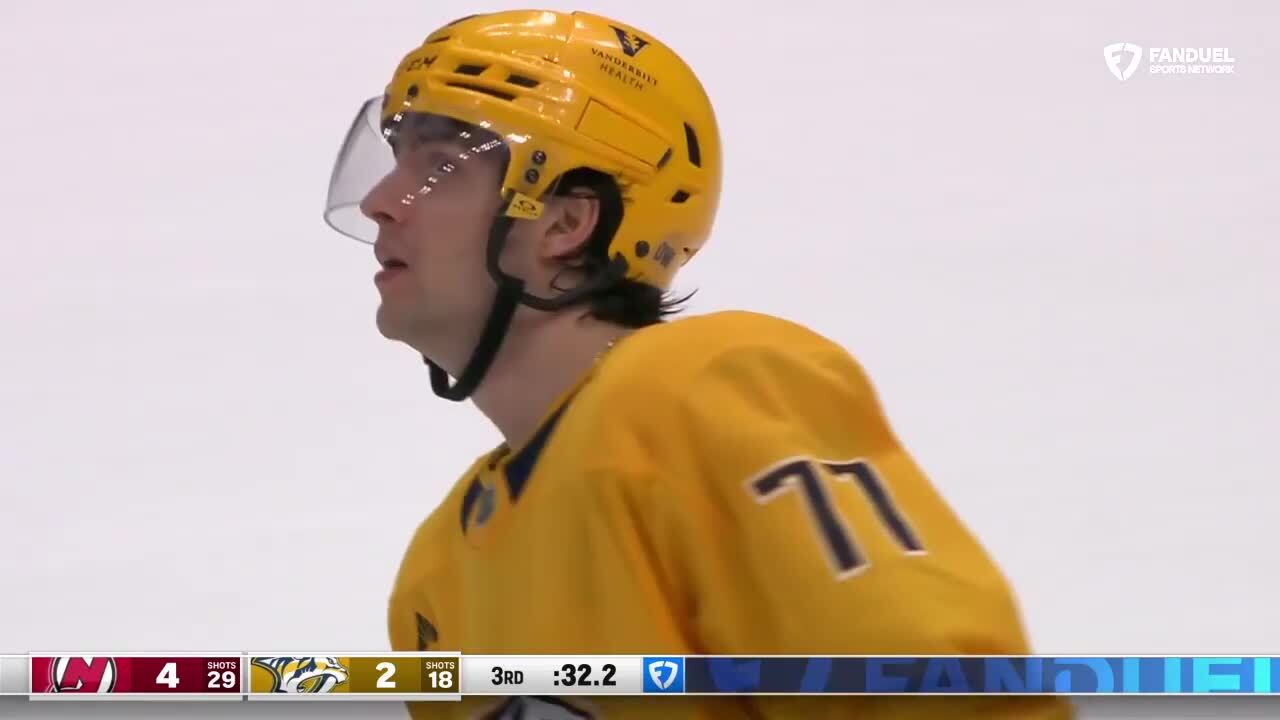 Timo Meier with a Goal vs. Nashville Predators