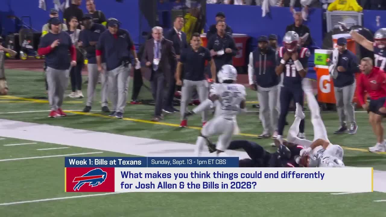 What makes you think things could end differently for Josh Allen and the Bills in 2026? 'GMFB'