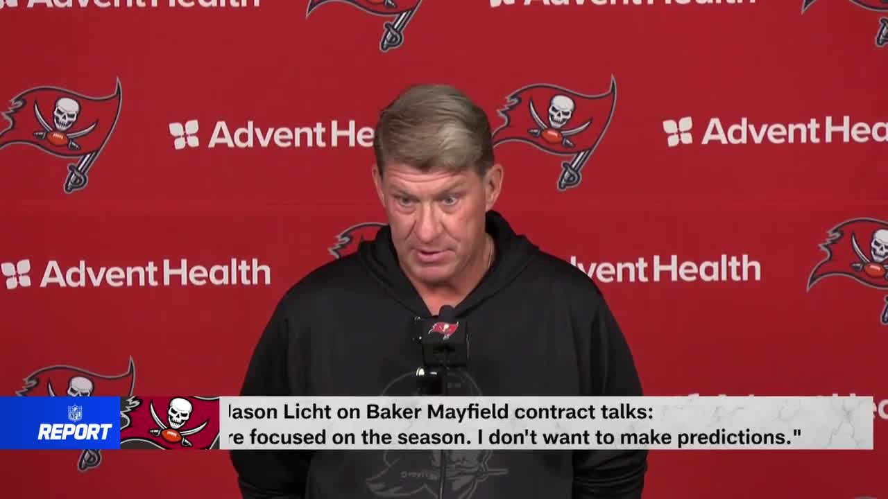 Jason Licht addresses Baker Mayfield contract talks amid season start 'The NFL Report'