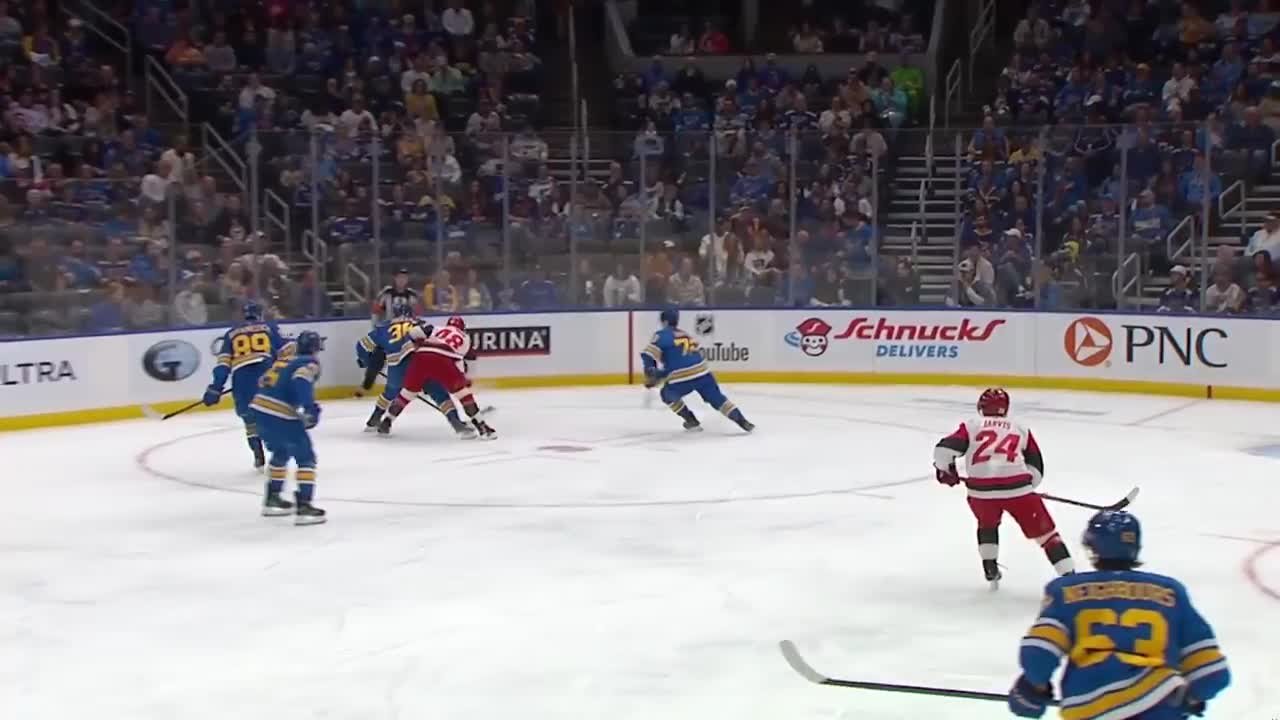 St. Louis Blues vs. Carolina Hurricanes - Game Highlights