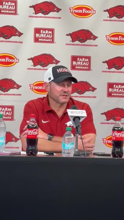 Watch Ryan Silverfield's opening statement after Arkansas football's loss to Tennessee