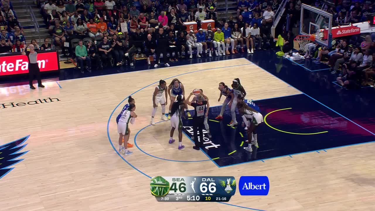 Maddy Siegrist Top Points vs. Seattle Storm
