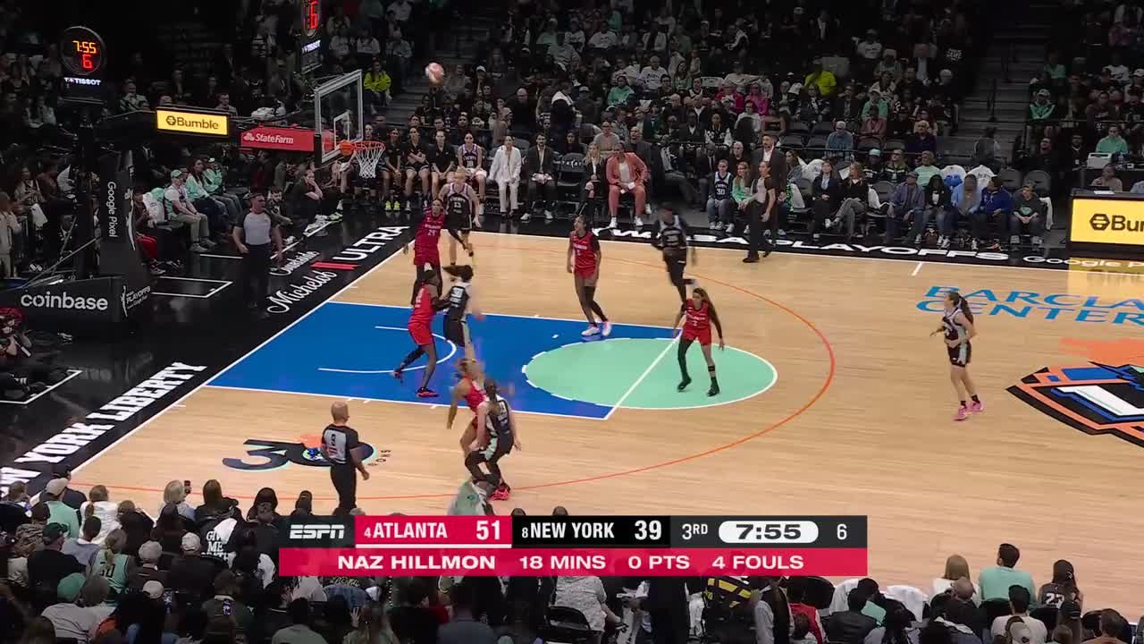 Sabrina Ionescu Top Points vs. Atlanta Dream