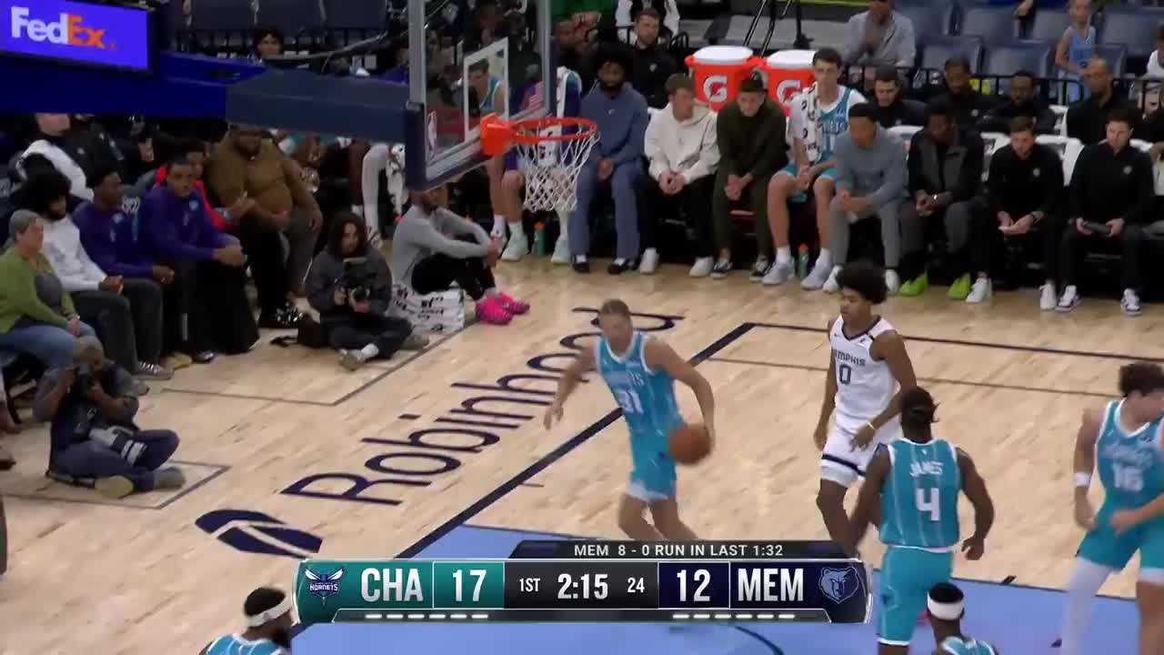 Olivier-Maxence Prosper sinks it from downtown