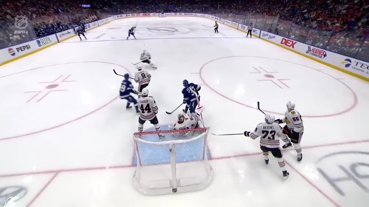 Jake Guentzel with a Goal vs. Chicago Blackhawks