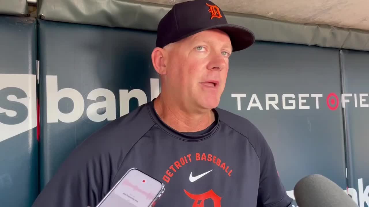 Tigers manager A.J. Hinch gives injury updates to start final month