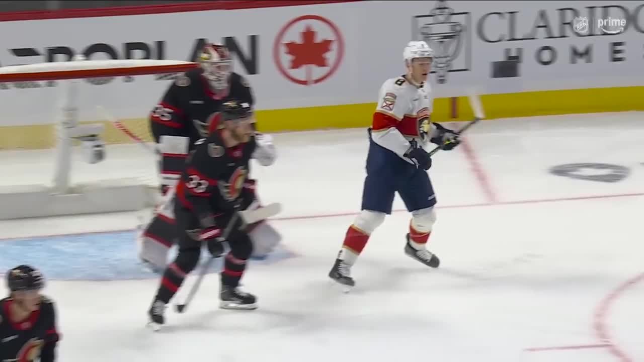 Brady Tkachuk with a Powerplay Goal vs. Ottawa Senators