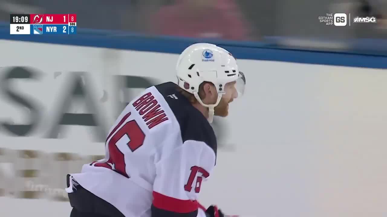 Connor Brown with a Powerplay Goal vs. New York Rangers