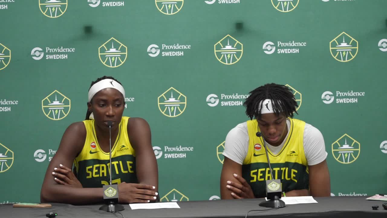 SEA vs CHI Postgame Presser: Magbegor, Malonga