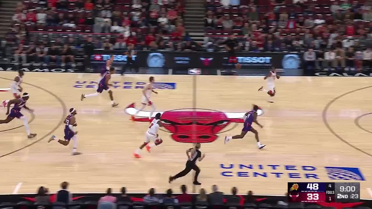 Caleb Wilson with the big dunk