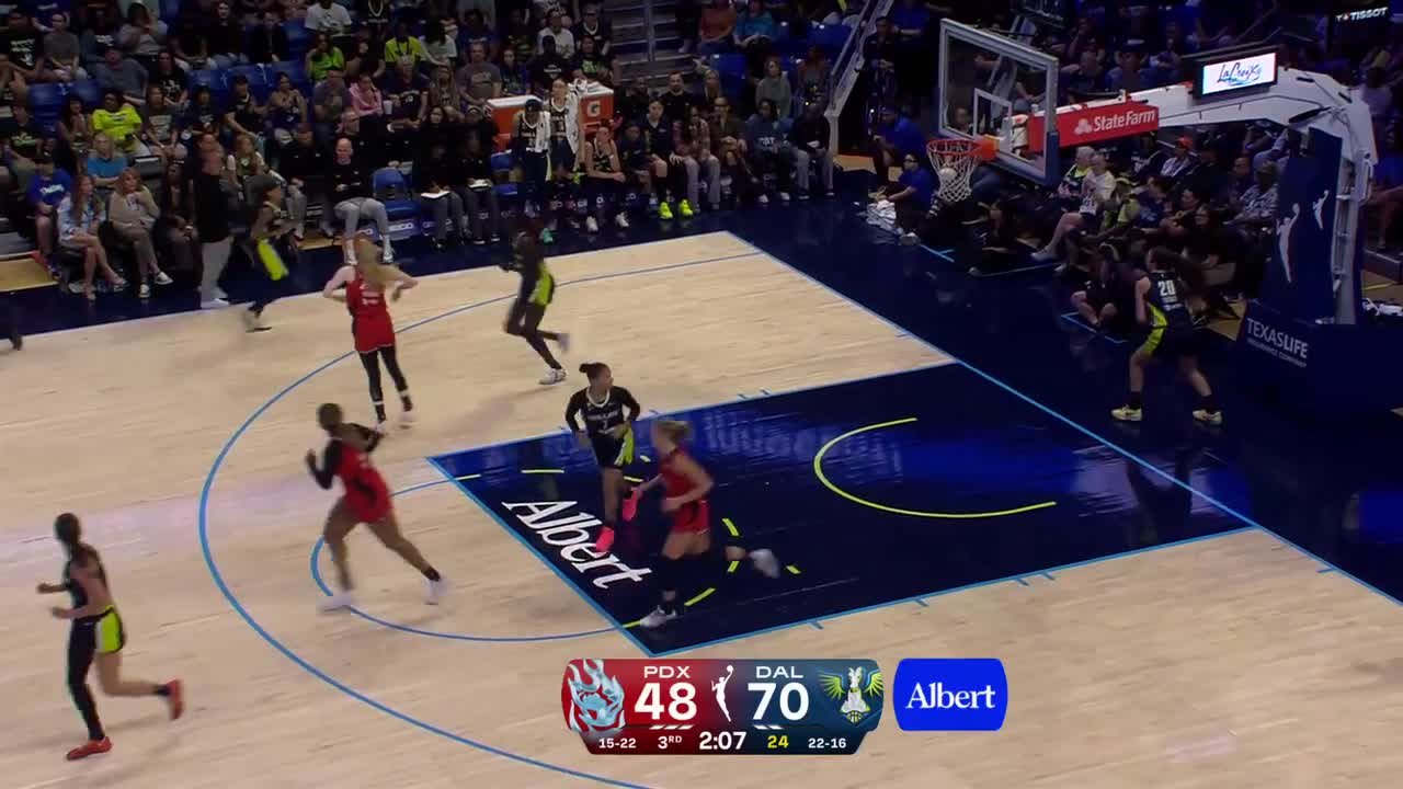 Karlie Samuelson Top Points vs. Dallas Wings