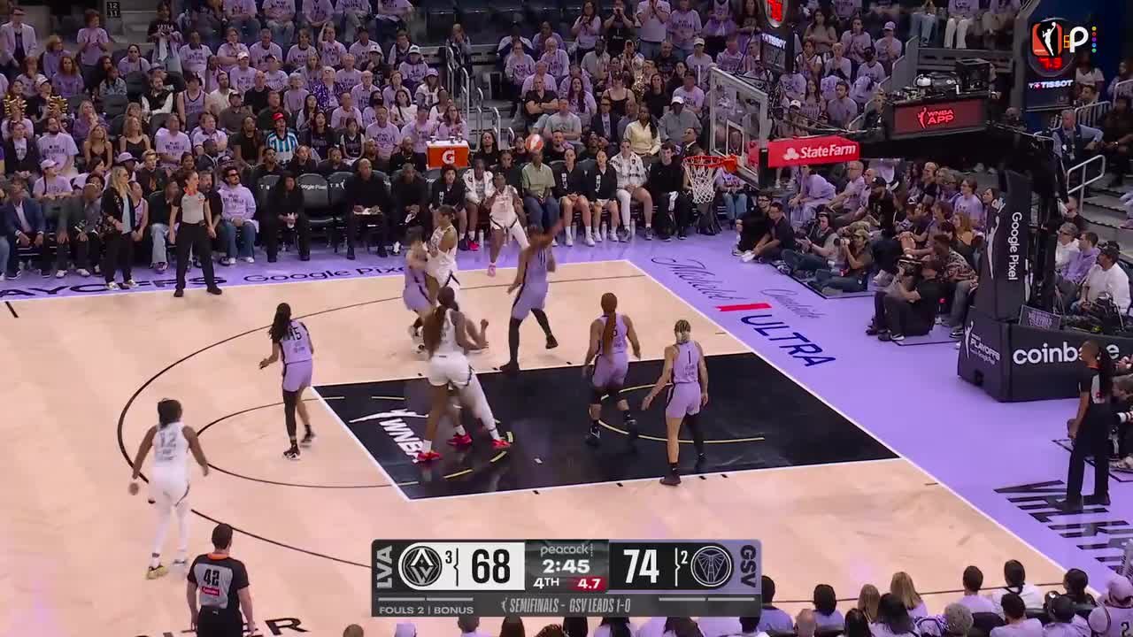 Dana Evans Top 3-pointers vs. Golden State Valkyries