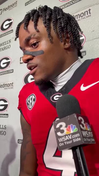 WATCH Georgia safety KJ Bolden said defense 'played as one'