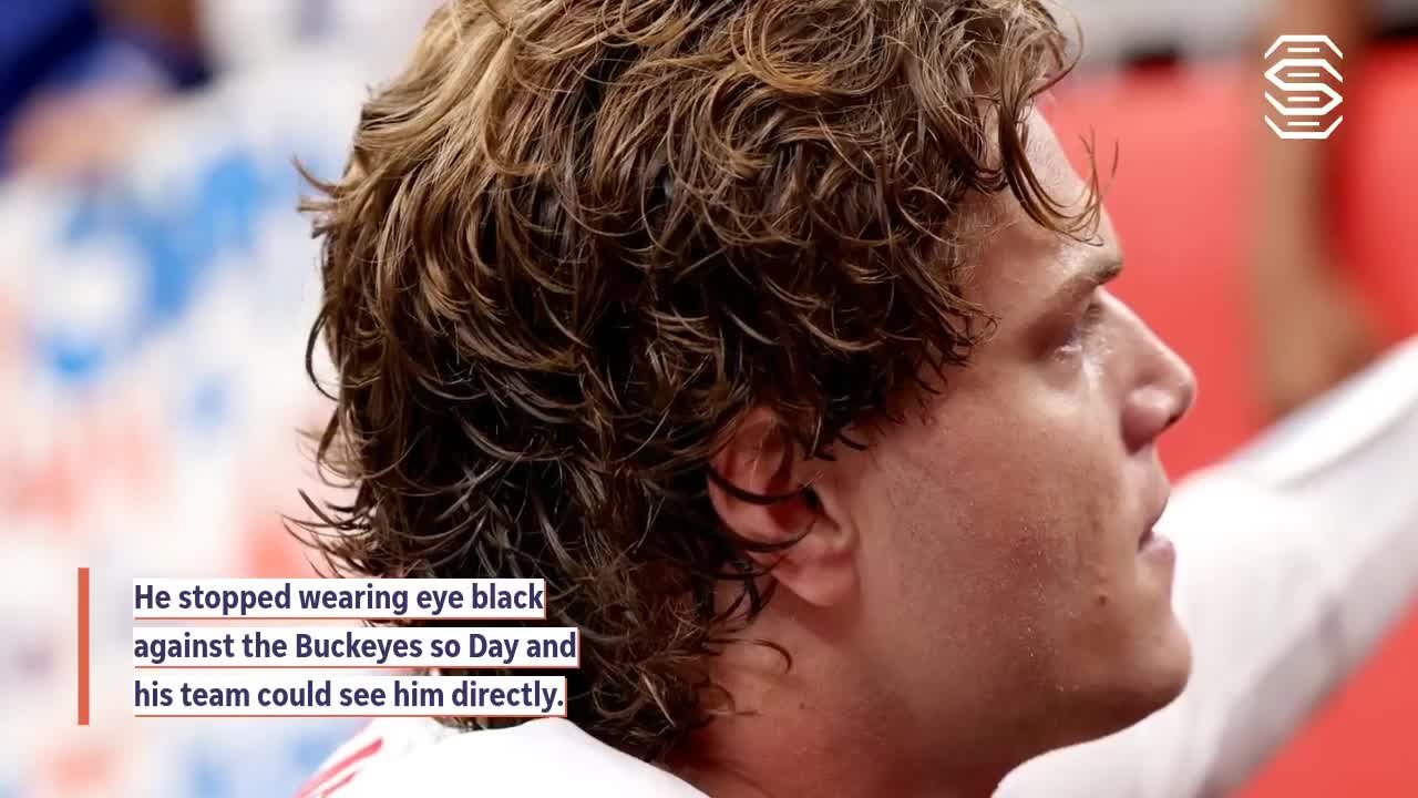 J.J. McCarthy Skips Eye Black in Giants Debut, Cites Ohio State Grudge
