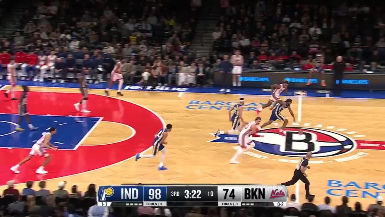 Obi Toppin hammers it home