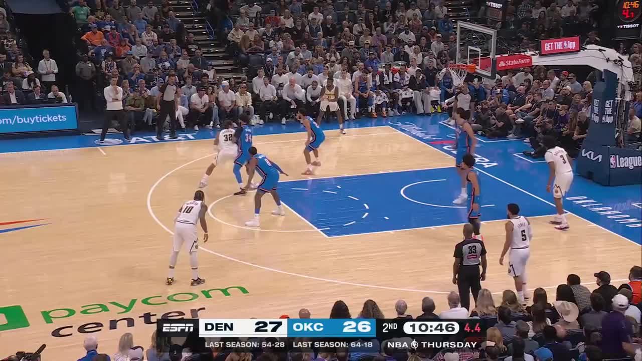 Aaron Gordon with the 2 Pt