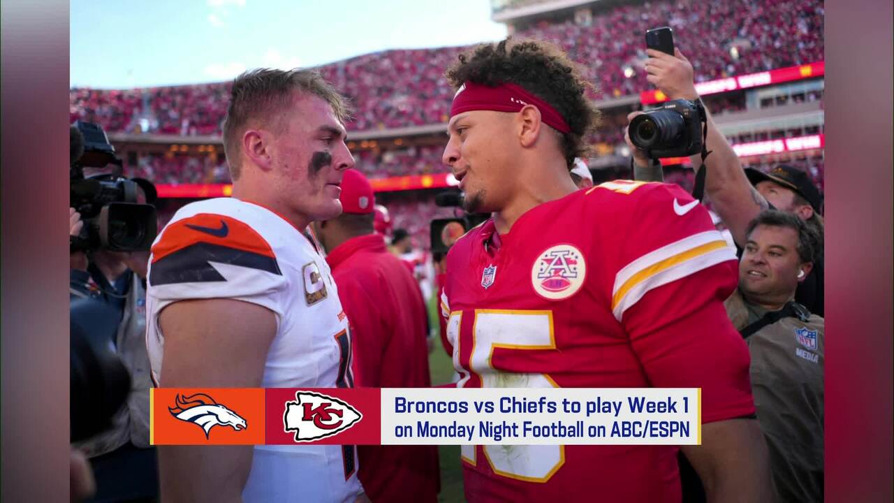 Thoughts on Broncos and Chiefs playing Week 1 on 'MNF' 'GMFB'
