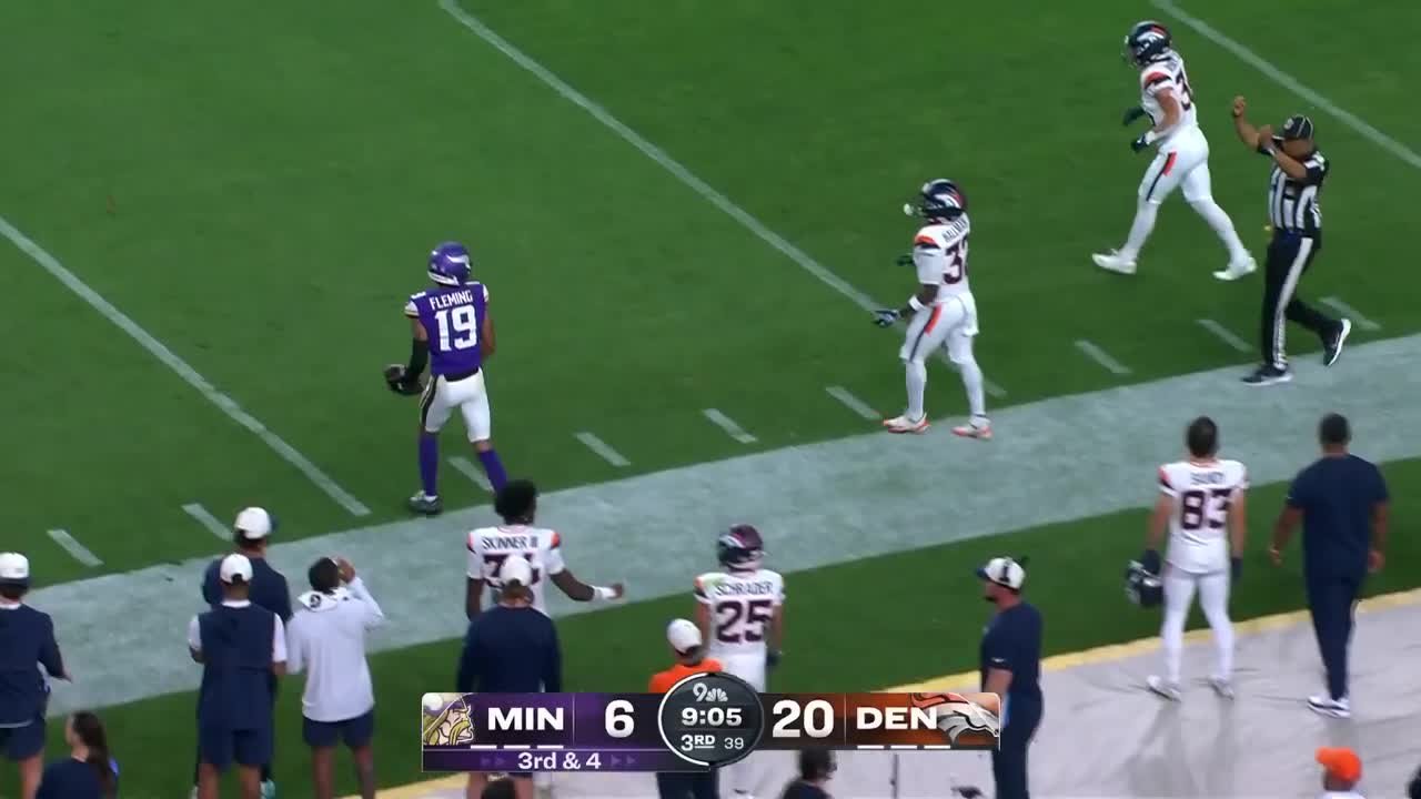 Vikings vs. Broncos highlights Preseason Week 3