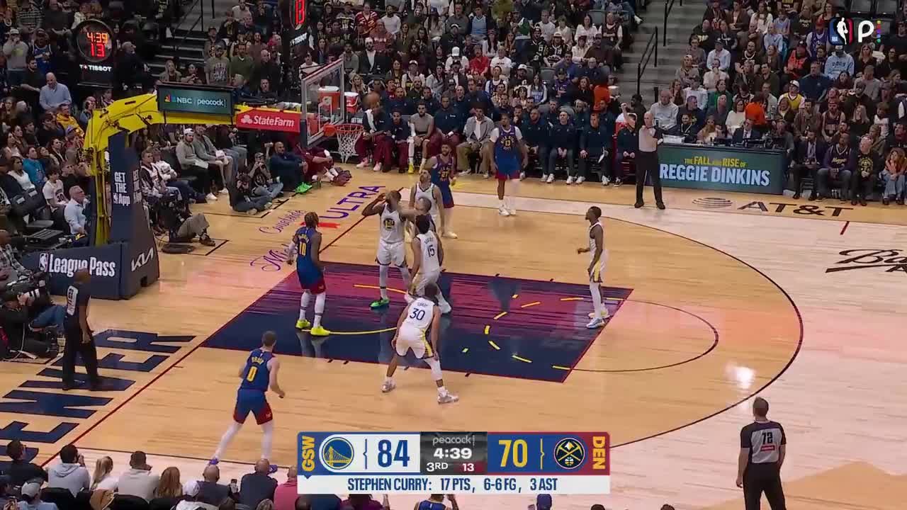Nikola Jokić with the hoop & harm