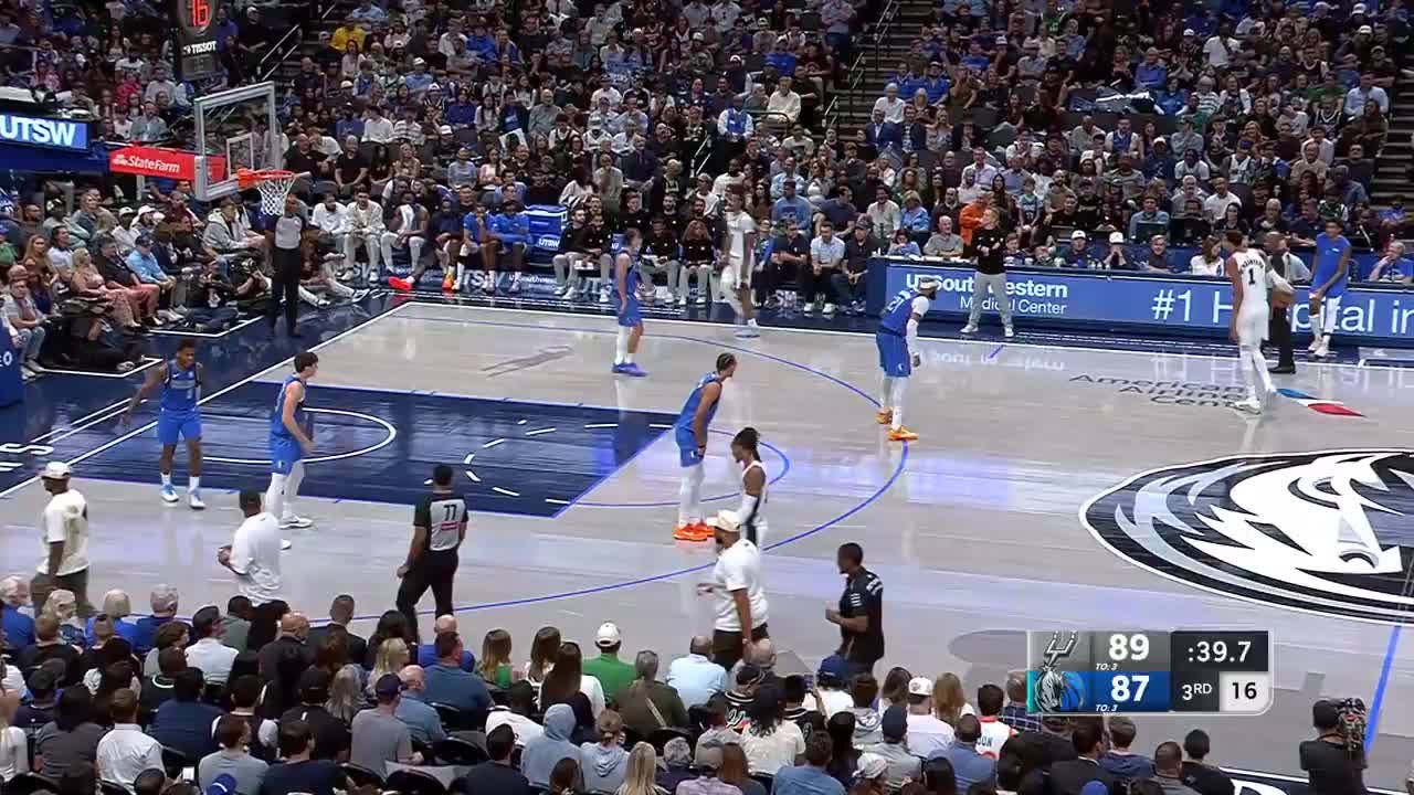 Dallas Mavericks vs. San Antonio Spurs - Game Highlights