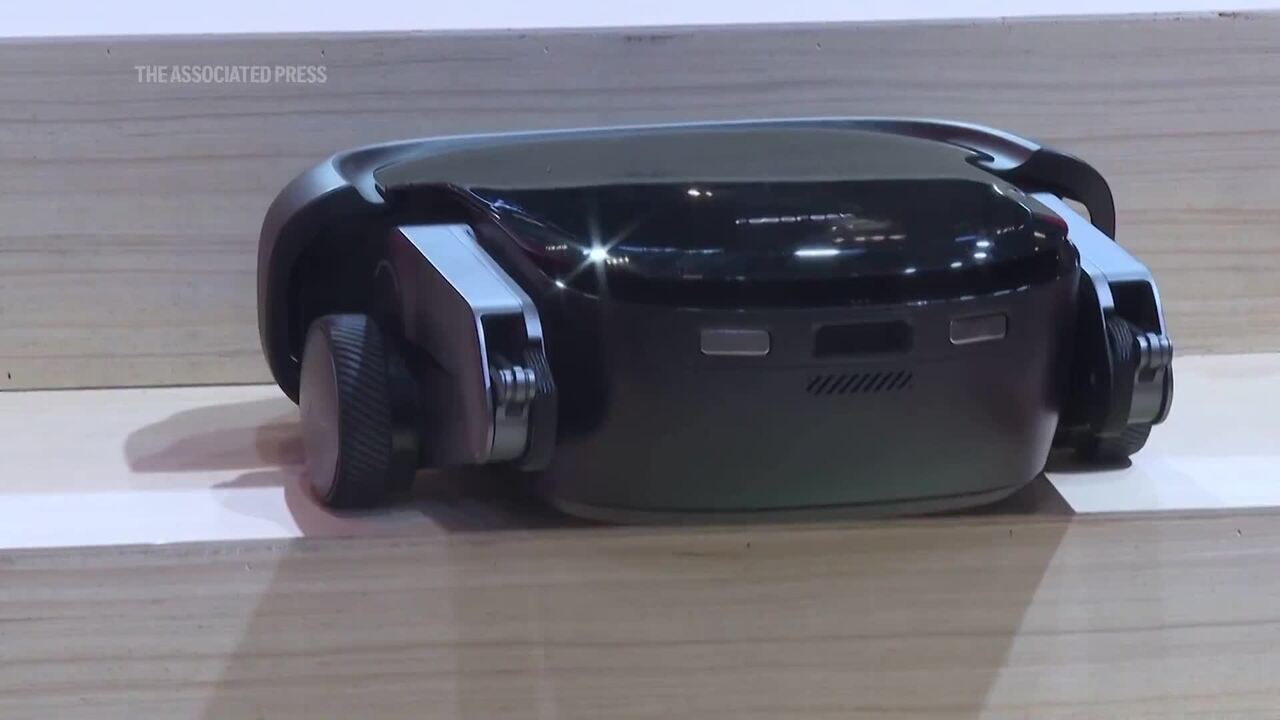 Robot vacuum with legs that can climb stairs launched at CES tech show