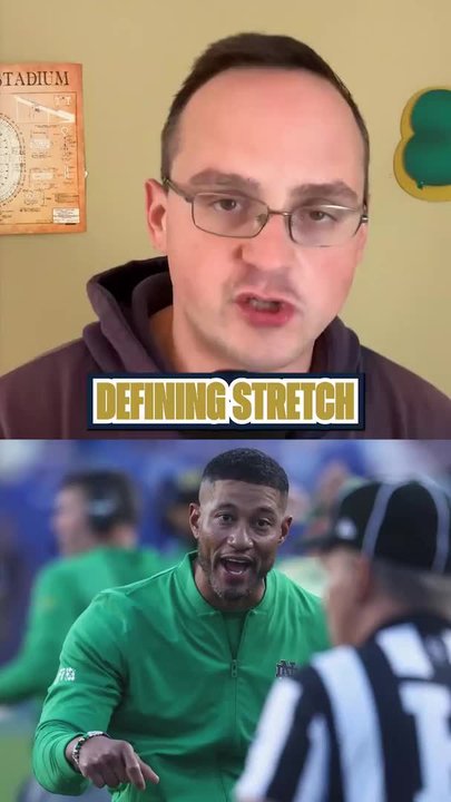 The next 3 weeks will be Marcus Freeman's DEFINING STRETCH as Notre Dame's head coach
