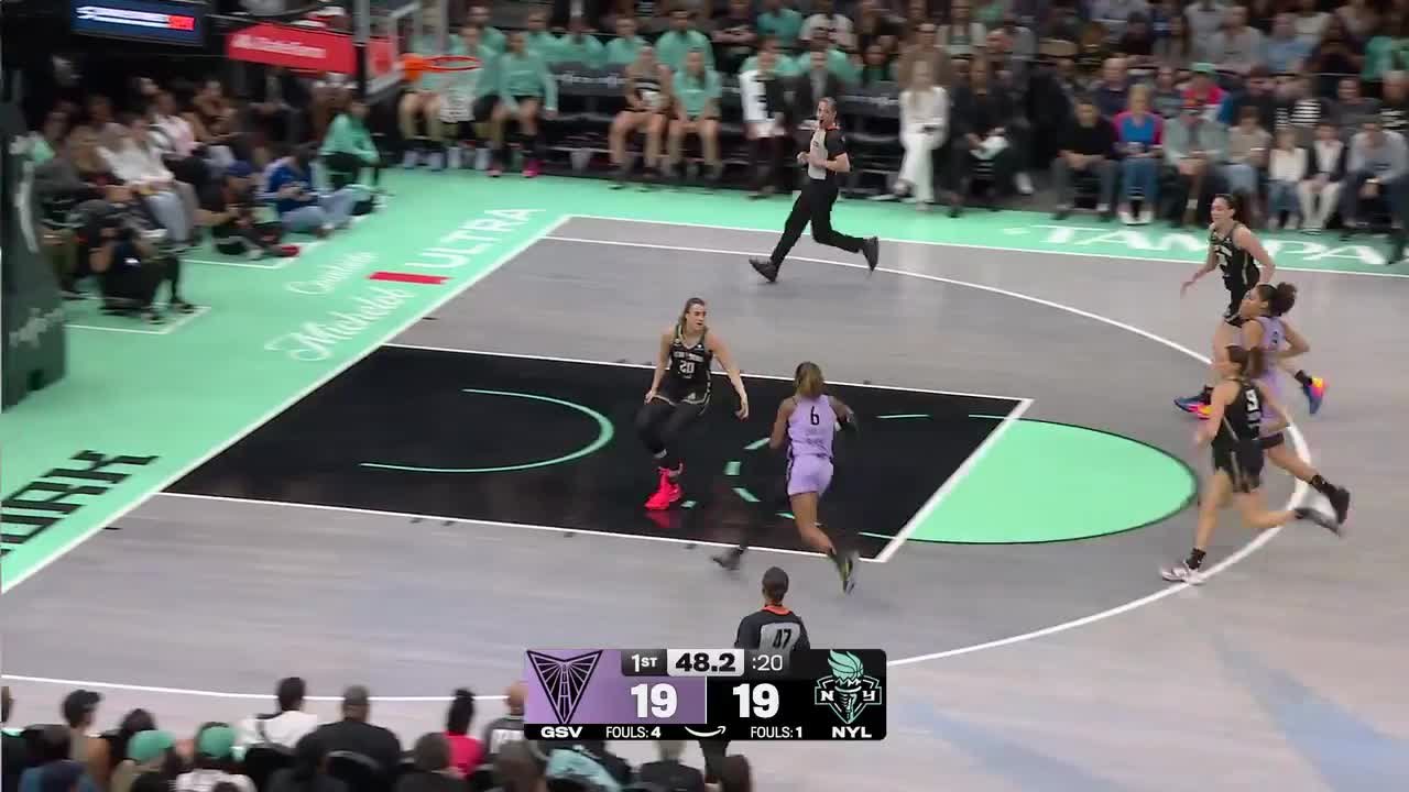 Kaila Charles Top Points vs. New York Liberty